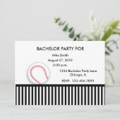 Invitation au mariage pour enterrement de vie de g (Debout devant)