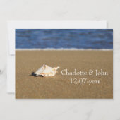 Invitation au mariage sur la plage (Devant)