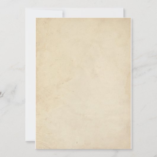 Invitation au mariage sur mesure pour les oiseaux  (Dos)