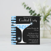 Invitation au Martini à la fête des cocktails d'hi (Debout devant)