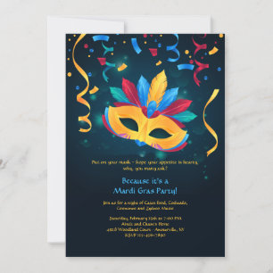 Invitation au Masque Carnaval