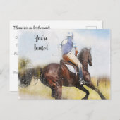 INVITATION AU MATCH DE POLO (Devant / Derrière)