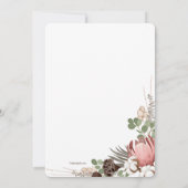 Invitation au medley de fleurs séchées (Dos)