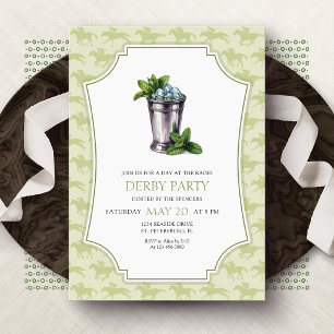 Invitation au Mint Julep de la Fête du Derby
