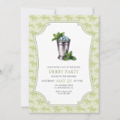 Invitation au Mint Julep de la Fête du Derby (Devant)