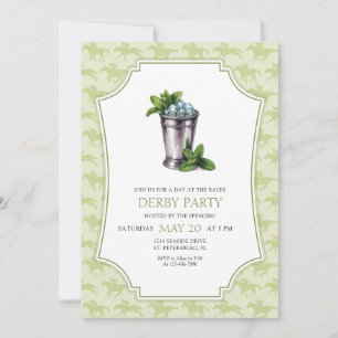 Invitation au Mint Julep de la Fête du Derby