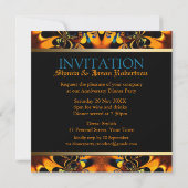 Invitation au Monogramme de la Tribal Batik (Dos)