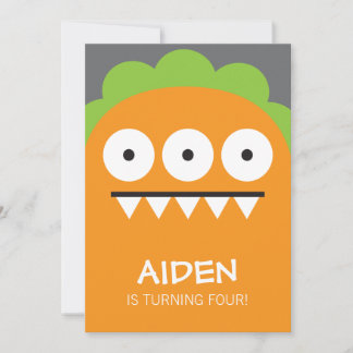 Invitation au Monstre d'Orange