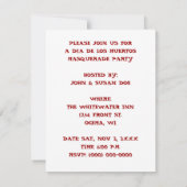 INVITATION AU MUSÉE DIA DE LOS MUERTOS MACABRE MUM (Dos)