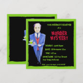 Invitation au mystère du meurtre noir de Butler 2 (Devant / Derrière)