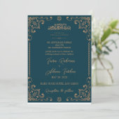 invitation au nikah, invitation musulmane (Debout devant)
