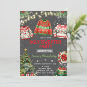 Invitation au Noël au pull moche (Debout devant)