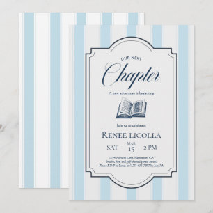 Invitation au nouveau chapitre Baby shower