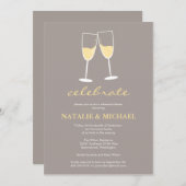 Invitation au pain de champagne (Devant / Derrière)