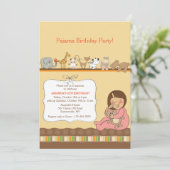 Invitation au Pajama Party (Debout devant)