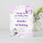 Invitation au papillon, premier anniversaire, viol (Debout devant)