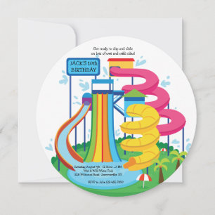 Invitation au parc aquatique