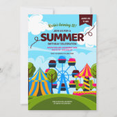 Invitation au Parc d'attractions Adventureland (Devant)