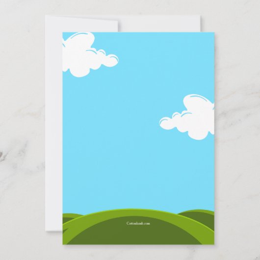 Invitation au Parc d'attractions Adventureland (Dos)