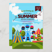 Invitation au Parc d'attractions Adventureland (Devant / Derrière)