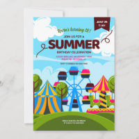Invitation au Parc d'attractions Adventureland