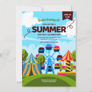 Invitation au Parc d'attractions Adventureland