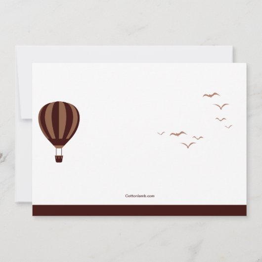 Invitation au parc d'attractions (Brown) (Dos)