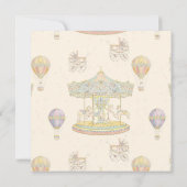 Invitation au "Parc d'attractions Rétro Contes de  (Dos)