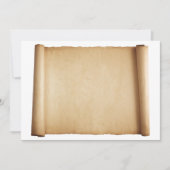 Invitation au parchemin (Devant)