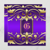 Invitation au parchemin d'or de la Grand-Duchesse  (Devant / Derrière)