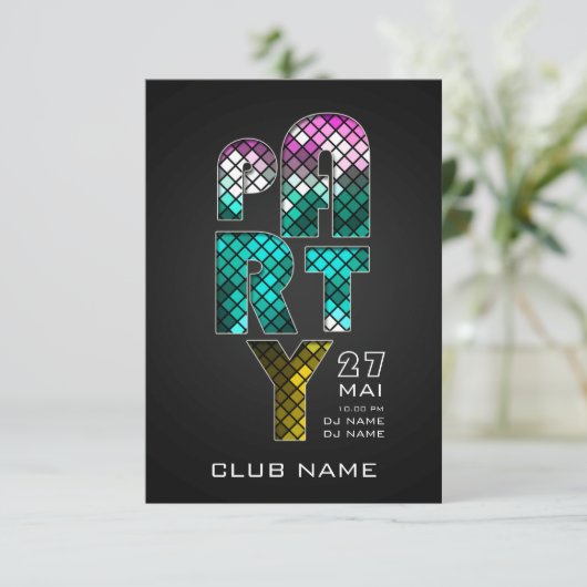 INVITATION AU PARTI (Debout devant)