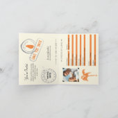 Invitation au passeport Mariage de Sainte-Lucie (Intérieur)