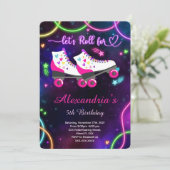 Invitation au patin à roulettes (Debout devant)