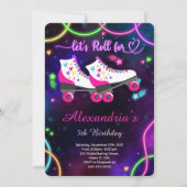 Invitation au patin à roulettes (Devant)