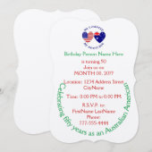 Invitation au patrimoine country australo-américai (Devant / Derrière)