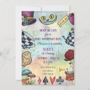 Invitation au Pays des Merveilles