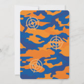 Invitation au pistolet à fléchettes (Dos)