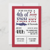 Invitation au Poisson Frit du 4 Juillet (Devant)