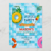 Invitation au pool (Devant / Derrière)