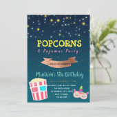 Invitation au pop-corn et au pyjama (Debout devant)