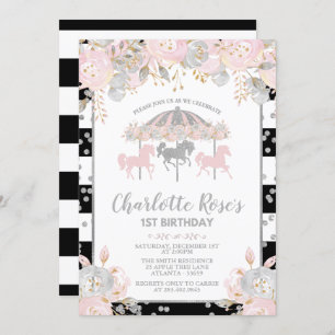 Invitation au premier anniversaire de Carousel Pin