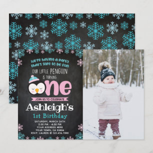 Invitation au premier anniversaire de Penguin avec