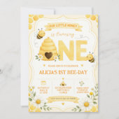 Invitation au premier Bee-day de Daisy Yellow Hone (Devant)