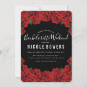 Invitation au programme de la fête de weekend de j (Devant)