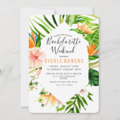 Invitation au programme du week-end d'enterrement (Devant)