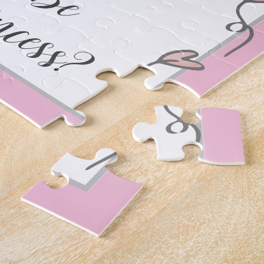 Invitation au puzzle Flower Girl (Côté)