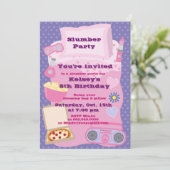 Invitation au pyjama des filles à la fête du bois (Debout devant)