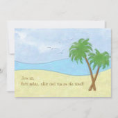 Invitation au rassemblement de plage (Devant)