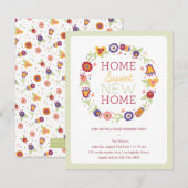 Invitation au réchauffage de la maison en germe (Devant / Derrière)