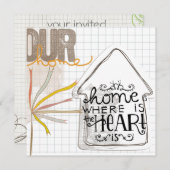 invitation au réchauffement de la maison (Devant / Derrière)